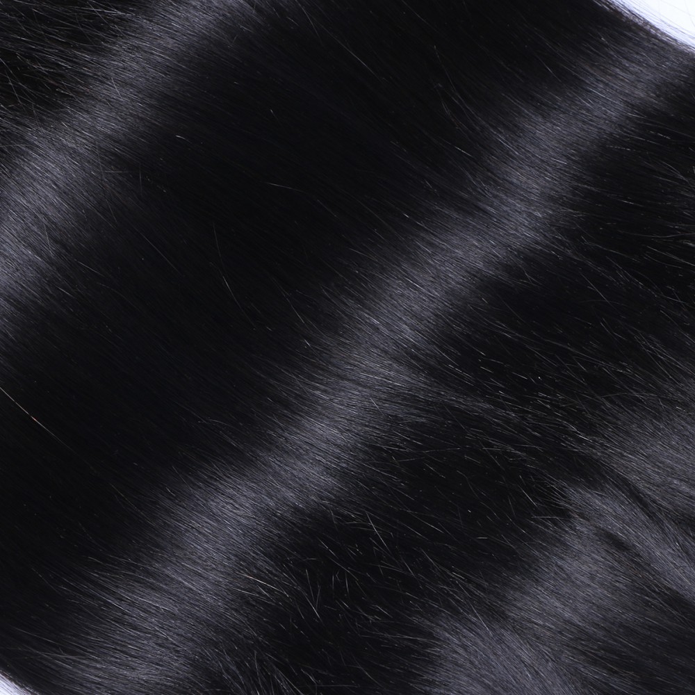 Virgin Peruvian hair weave weave  with cuticle hair JF089